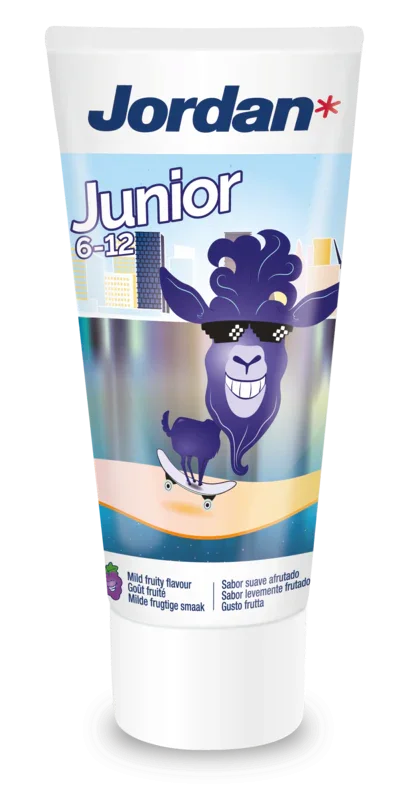 Jordan Tandpasta junior 6-12 jaar 50 Milliliter
