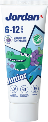 Jordan Tandpasta junior 6-12 jaar 50 Milliliter