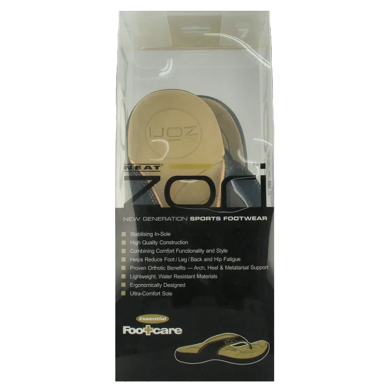 Zori Teenslippers zwart maat 7 1 Paar