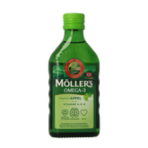 Mollers Omega-3 levertraan appel 250.00 Milliliter