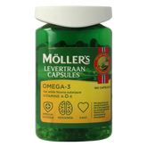 Mollers Omega-3 levertraancapsules 160 Capsules