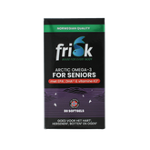 Frisk Omega 3 senioren – visolie met K2, A & D3 80 Softgels