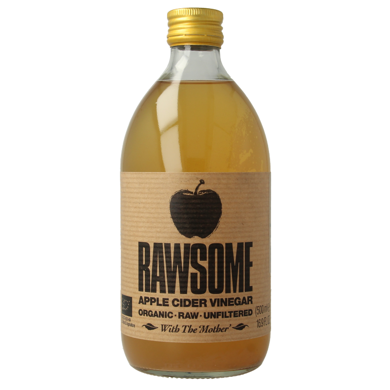 Rawsome Appelazijn with the mother bio 500 Milliliter