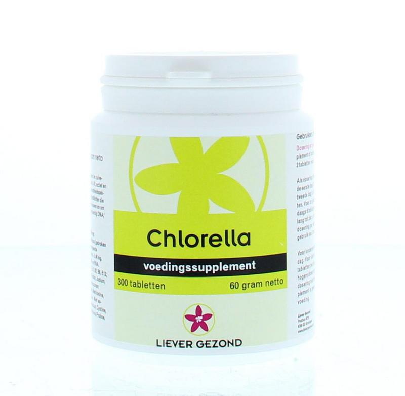 Liever Gezond Chlorella 300 Tabletten