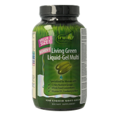 Irwin Naturals Living green liquid gel multi for women 120 Softgels