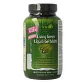 Irwin Naturals Living green liquid gel multi for women 120 Softgels