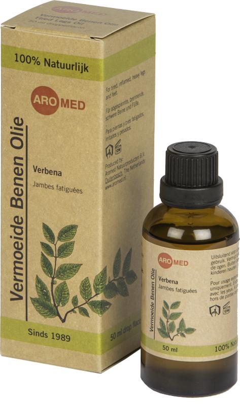Aromed Verbena vermoeide benen olie 50.00 Milliliter