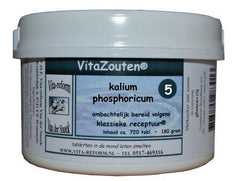 Vitazouten Kalium phosphoricum VitaZout nr. 05 720 Tabletten
