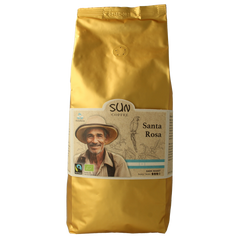 SUN Coffee Santa rosa bonen dark roast bio 1.00 Kilogram