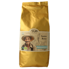 SUN Coffee Santa rosa bonen dark roast bio 1 Kilogram