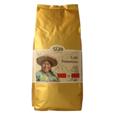 SUN Coffee Cafe femenino bonen dark roast bio 1 Kilogram