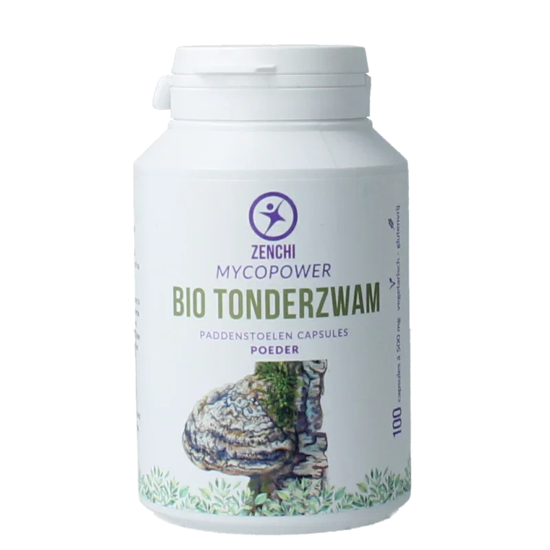 Mycopower Tonderzwam bio 100 Capsules