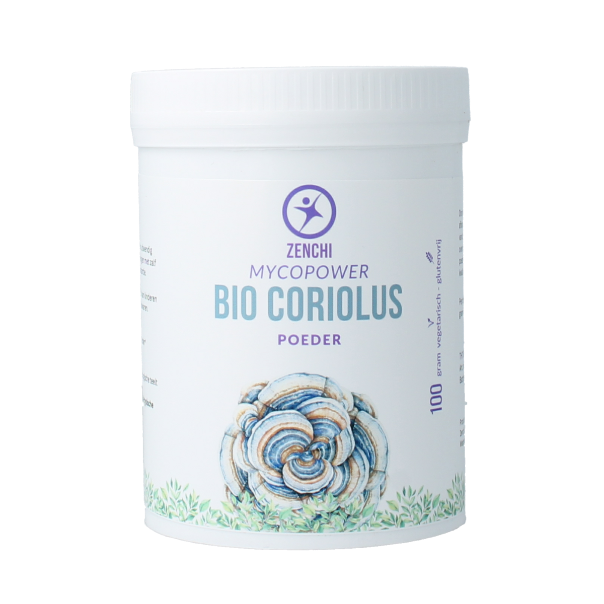Mycopower Coriolus poeder bio 100.00 Gram