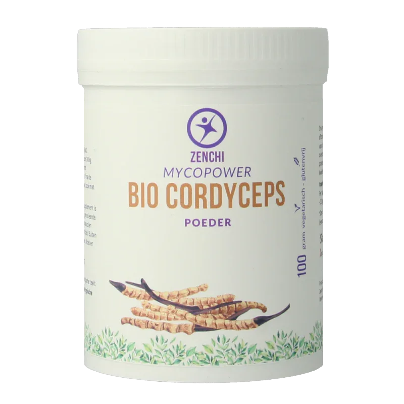 Mycopower Cordyceps sinensis poeder bio 100 Gram