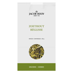 Jacob Hooy Zoethout gesneden 150 Gram