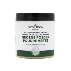 Jacob Hooy Groene poeder pot 100.00 Gram