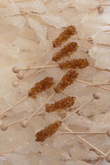 Van Vliet Kandijstokjes bruin doos 100 Stuks