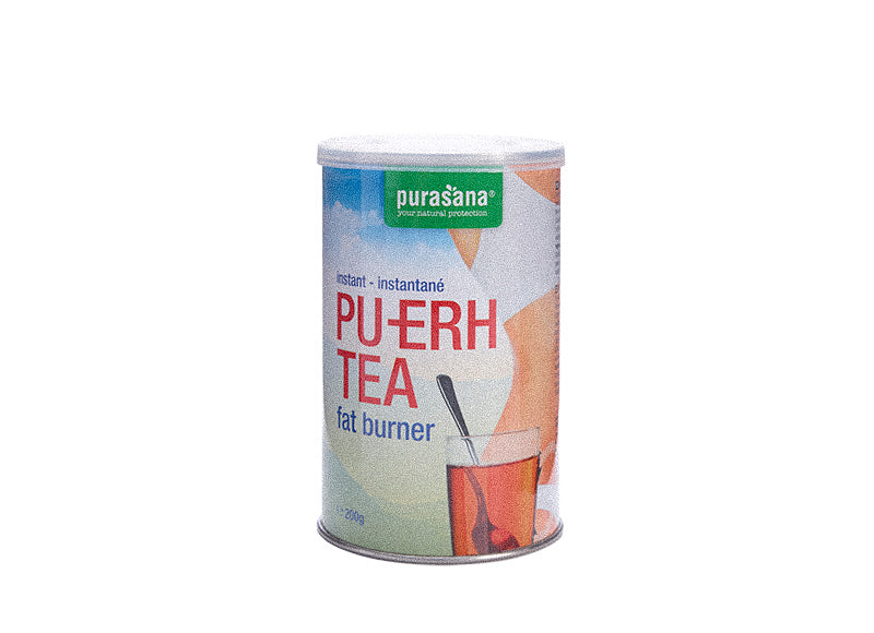 Purasana Pu-erh thee instant vegan 200.00 Gram
