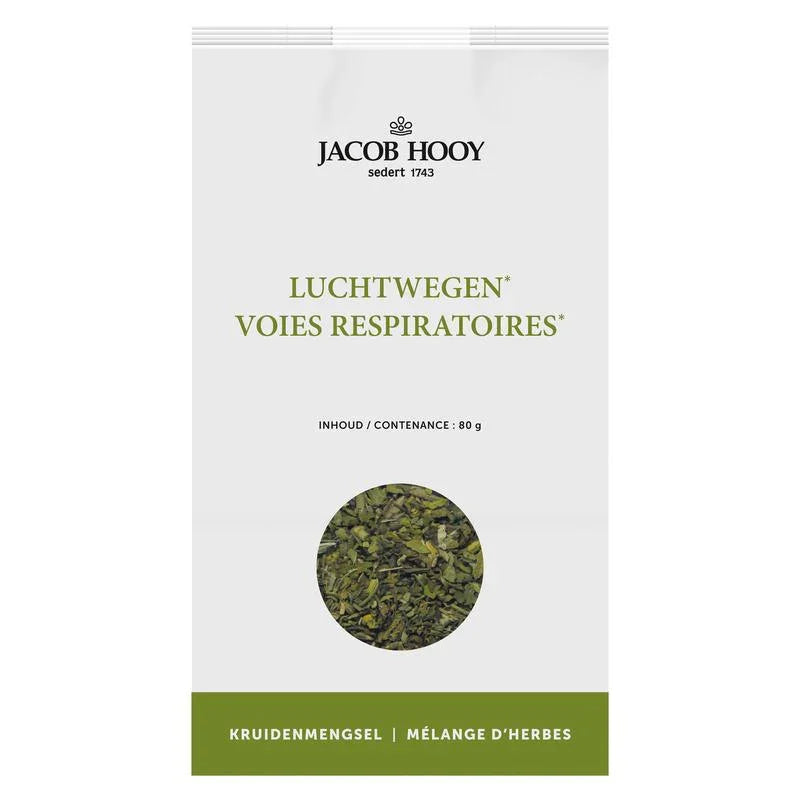 Jacob Hooy Luchtwegen kruidenmengsel 80 Gram