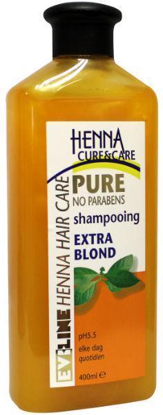Henna Cure&Care Shampoo pure extra blond 400 Milliliter