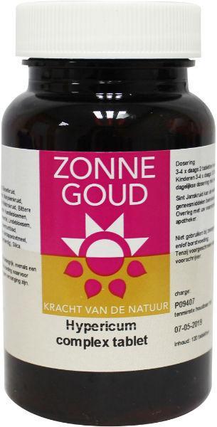 Zonnegoud Hypericum complex 120 Tabletten