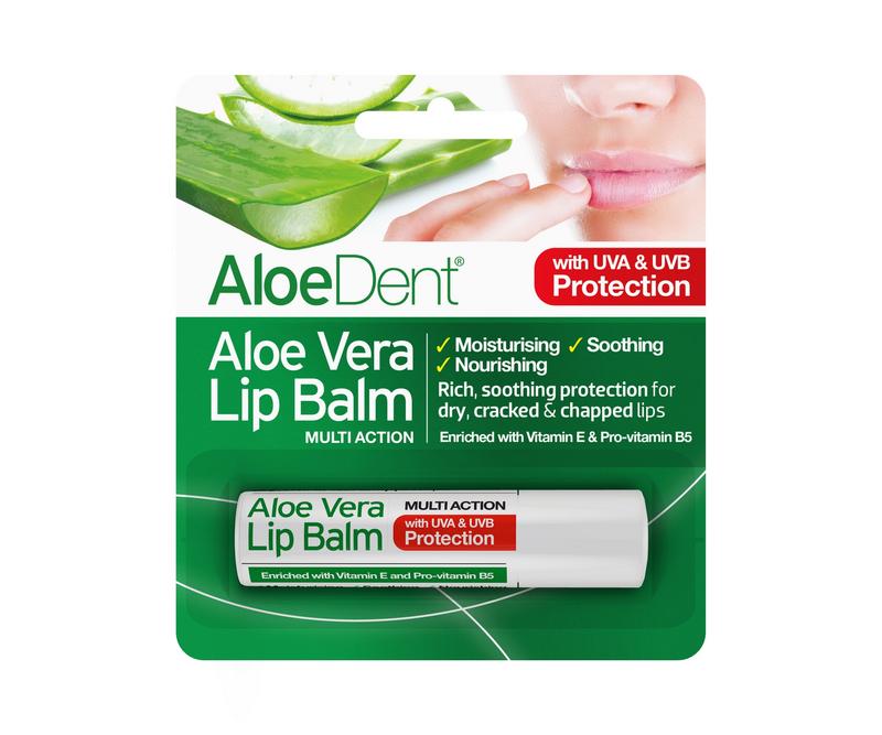Optima Aloe dent aloe vera lippenbalsem stick 4 Gram