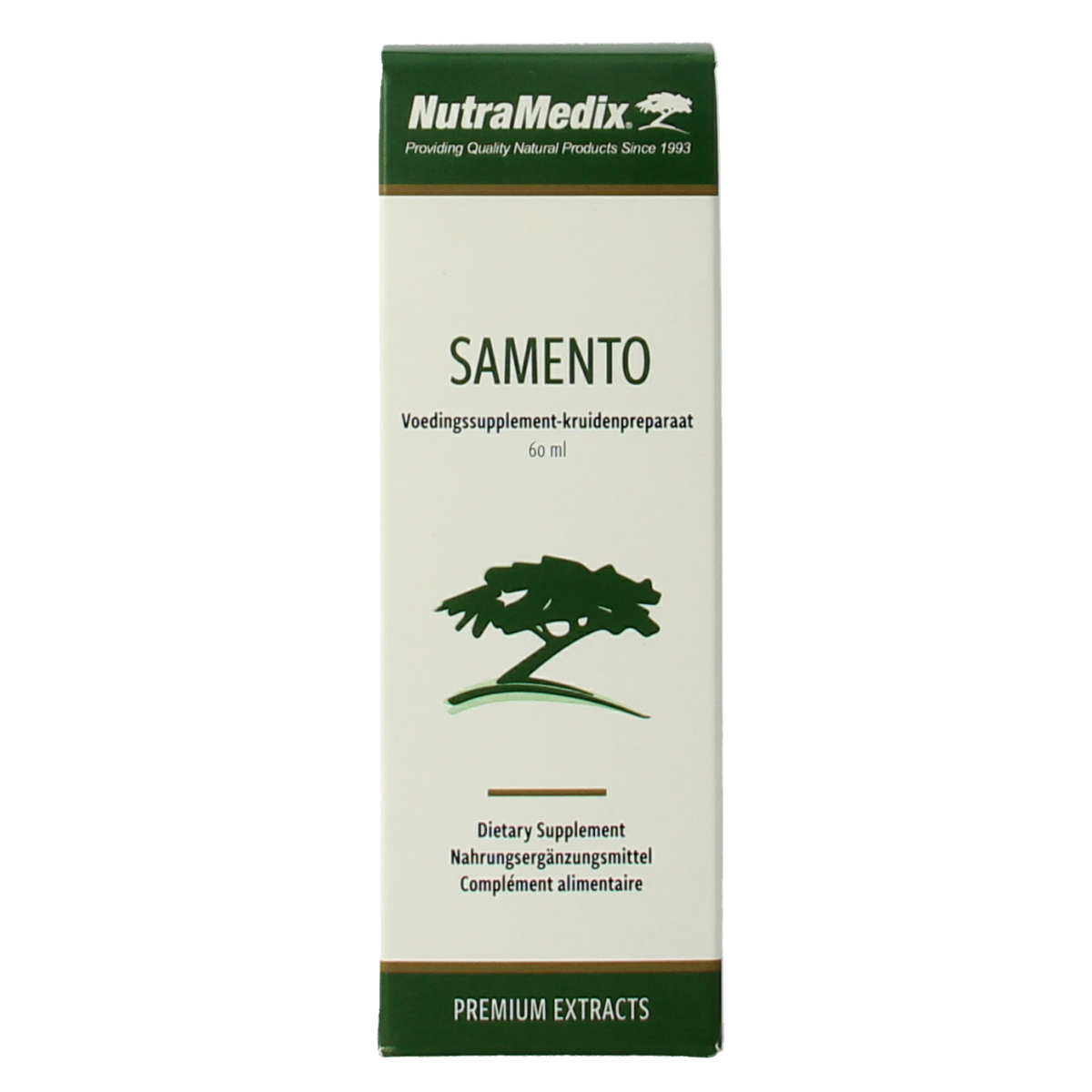 Nutramedix Samento cat's claw TOA vrij 60.00 Milliliter