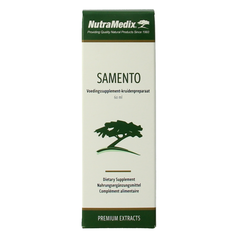 Nutramedix Samento cat's claw TOA vrij 60 Milliliter