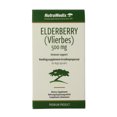 Nutramedix Vlierbes elderberry 60 Capsules