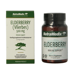 Nutramedix Vlierbes elderberry 60 Capsules