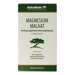 Nutramedix Magnesium malaat 120 Vegetarische capsules