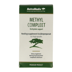 Nutramedix Methyl compleet 120 Vegetarische capsules