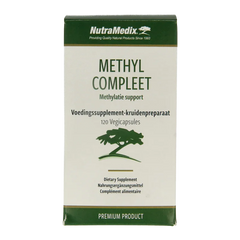Nutramedix Methyl compleet 120 Vegetarische capsules