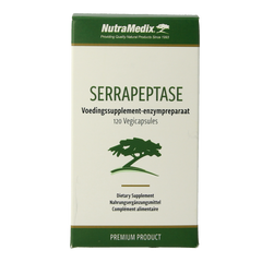 Nutramedix Serrapeptase 120.00 Vegetarische capsules