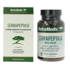 Nutramedix Serrapeptase 120 Vegetarische capsules