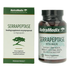 Nutramedix Serrapeptase 120 Vegetarische capsules
