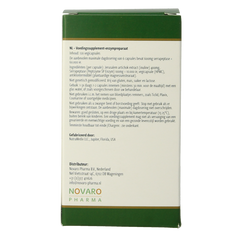 Nutramedix Serrapeptase 120.00 Vegetarische capsules