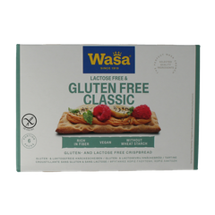 Wasa Knackebrod classic glutenvrij 6 x 40 gram 240.00 Gram