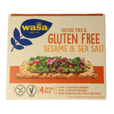 Wasa Knackebrod met sesam en zeezout glutenvrij 240 Gram