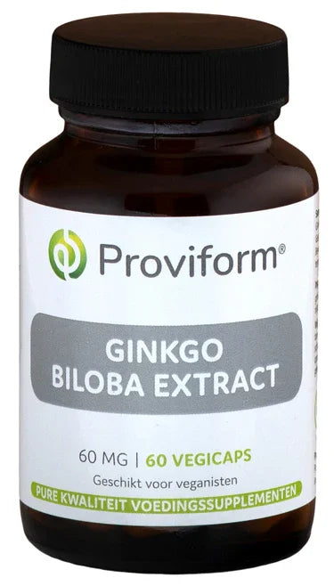 Proviform Ginkgo biloba 60 mg 60 Vegetarische capsules