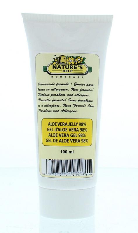 Natures Help Aloe vera jelly 98% 100 Milliliter