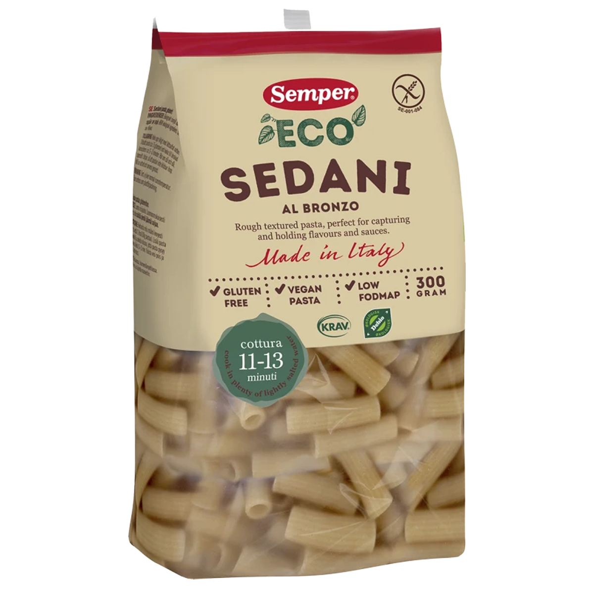 Semper Penne glutenvrij bio 300 Gram