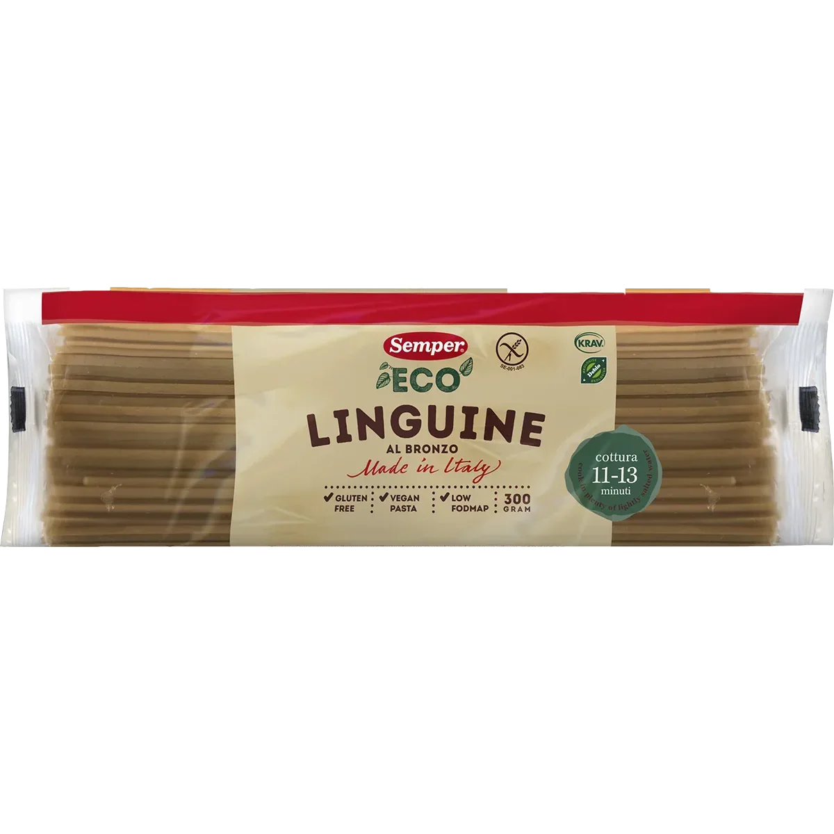 Semper Linguine glutenvrij bio 300 Gram
