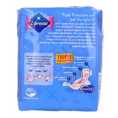 Libresse Ultra thin goodnight wings 10 Stuks