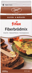 Finax Broodmix bruin vezelrijk glutenvrij 1 Kilogram