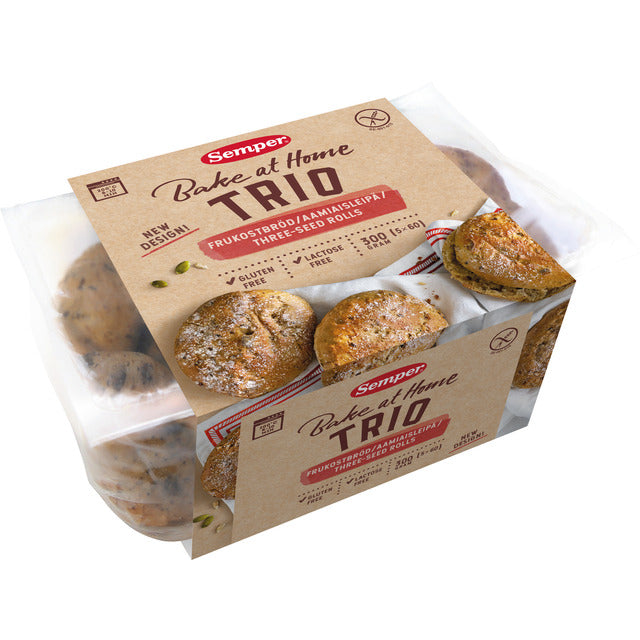 Semper Trio ontbijtbroodjes 300 Gram