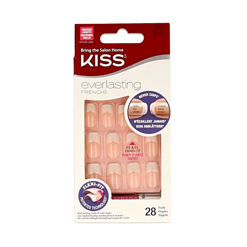 Kiss French nail kit wedding gown 1 Set