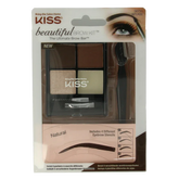 Kiss Beautiful brow kit 1 Stuks