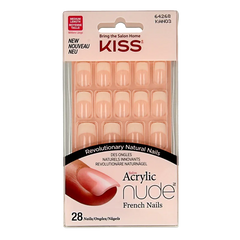Kiss French nude acrylic nails cashmere 1 Set