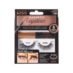 Kiss Magnetic eyeliner&lash kit 02 1 Set